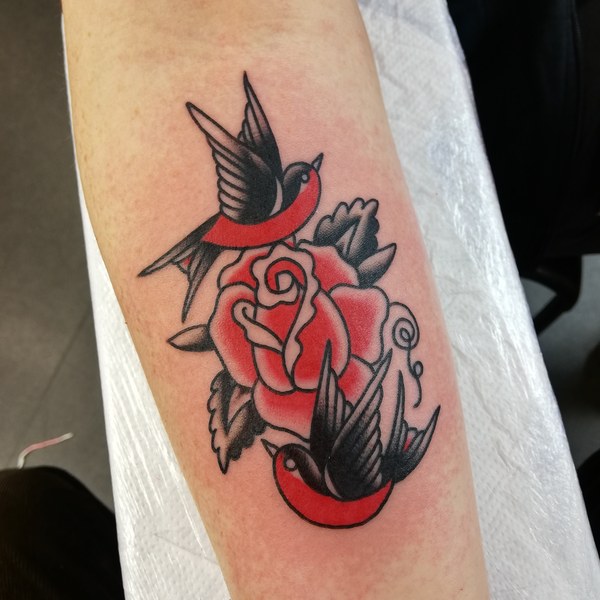 To ask to see your tattoos