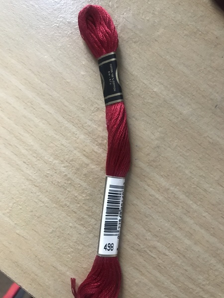 My best friend has died, can you help me finish her project? Need Anchor Embroidery Thread Scarlet 46 :-(