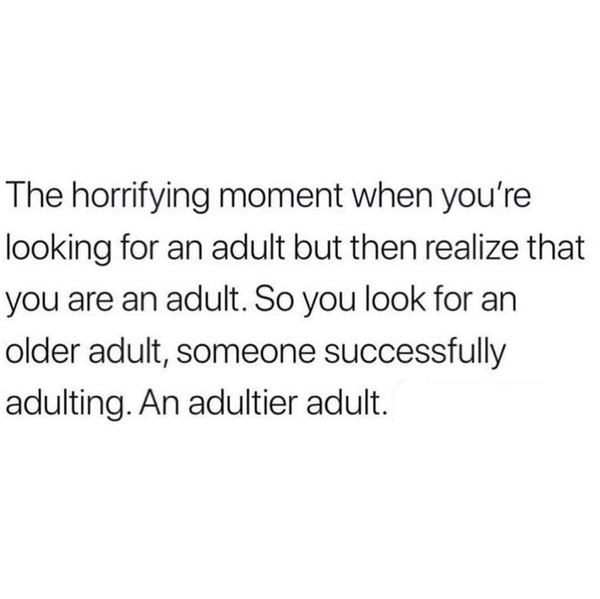 What % adult are you?