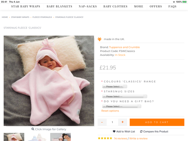 An idiots guide to baby clothes!