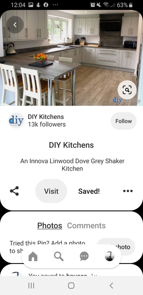 What colour worktop with light grey units