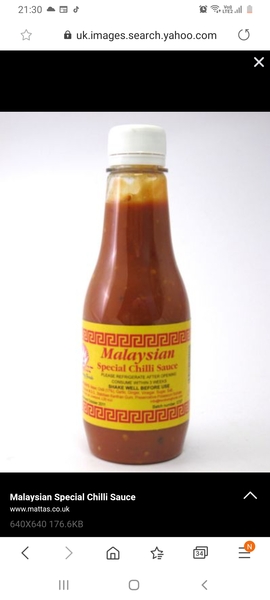 Takeaway chilli sauce!
