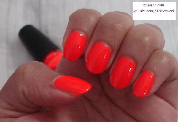 Toe nail colour