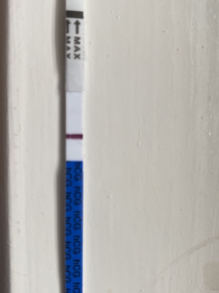 Positive test or mind playing tricks?