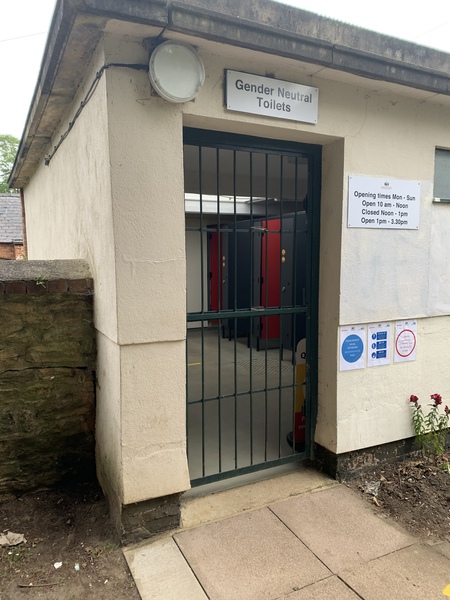 Women’s toilets now gender neutral in Northampton Park