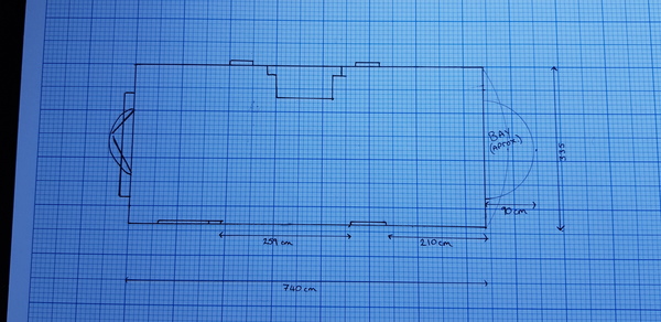 Long living room - layout help