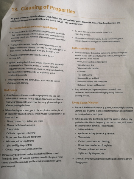 What will you expect/ not expect in a UK holiday cottage when they reopen?