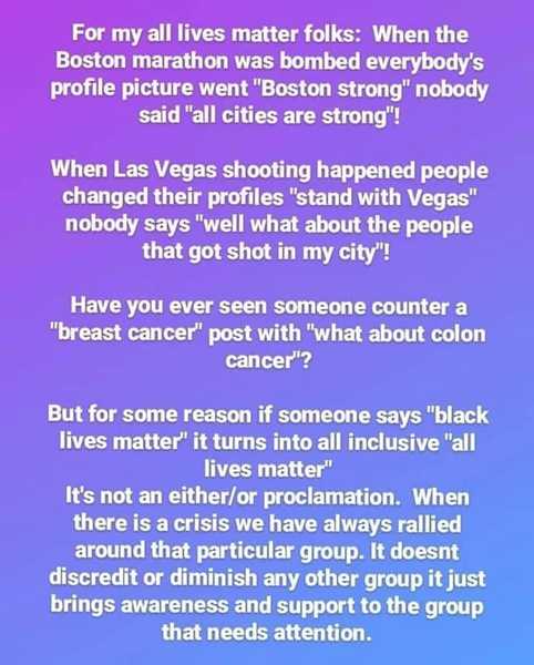 To lose friends over BLM/political views