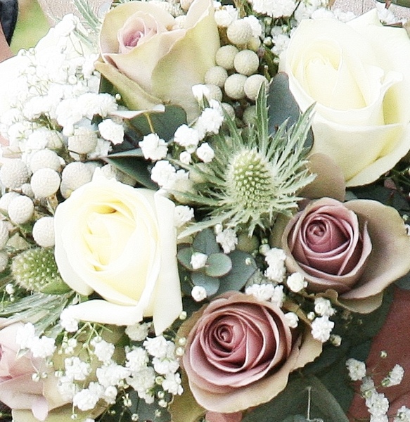 To ask what flowers you'd have in your bouquet if you were getting married late March?