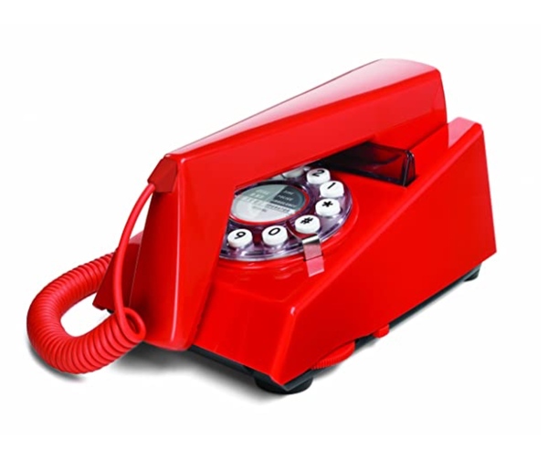 Landline and Retro Dial Phone