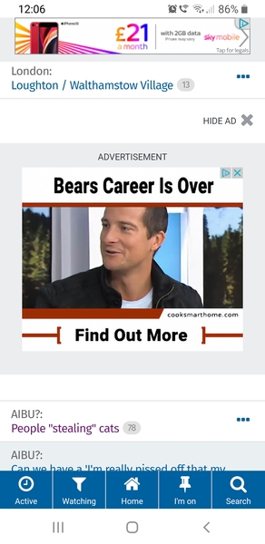 What the hell is this bear grylls click bait advert? 😂