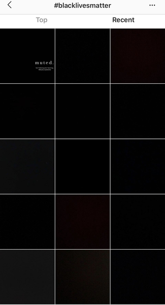 To not get the point of “Blackout Tuesday”?