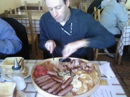 A greedy bastard breakfast