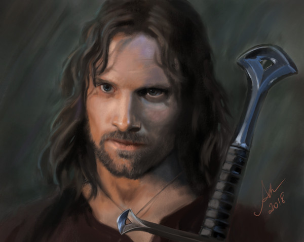 To think Aragorn is so sexy