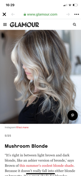 Dark brunette to blonde your stories please