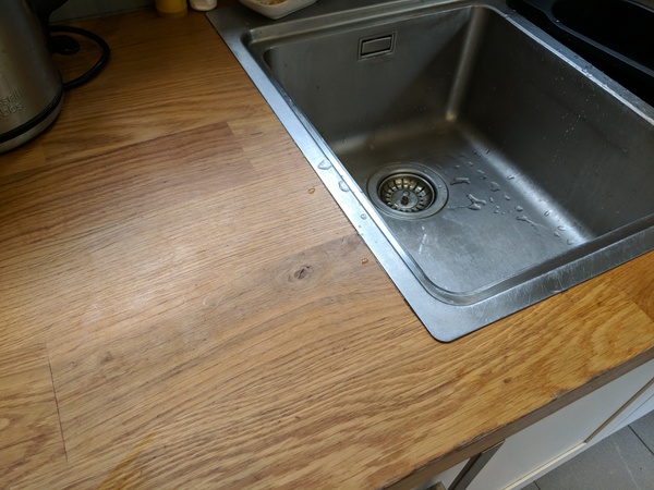 Wooden worktops in real homes