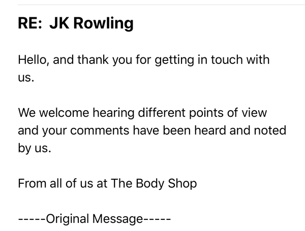 The Body Shop has fallen
