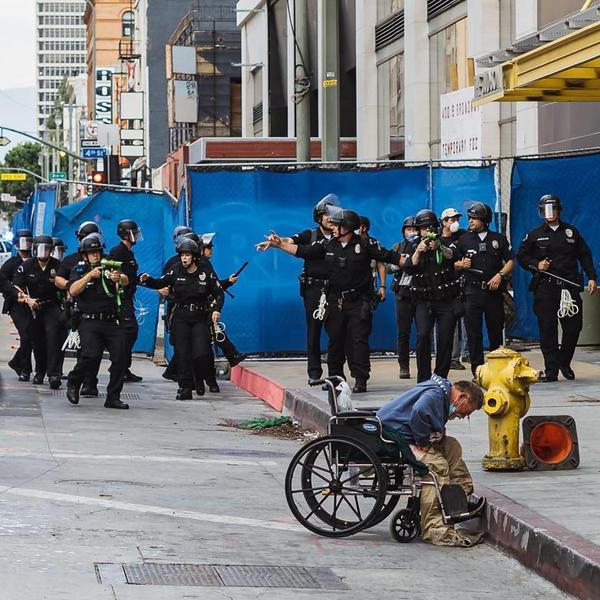 When the looting starts, the shooting starts.