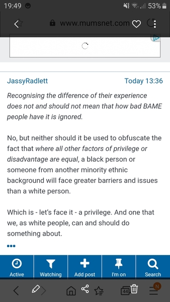 I'm so frustrated about gaslighting people who deny white privilege