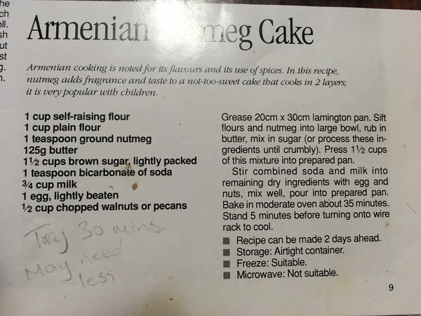 Baking recipes that include pecans.