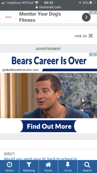 What the hell is this bear grylls click bait advert? 😂