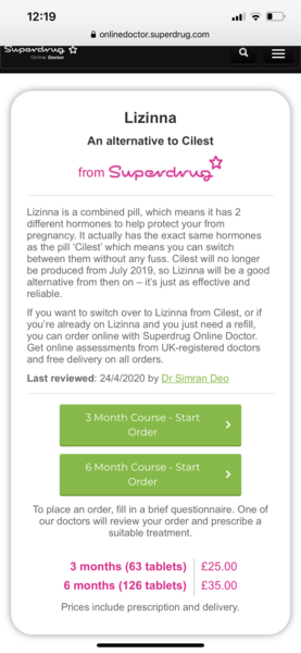 To be pissed off that GP changed my oral contraceptive pill without telling me?