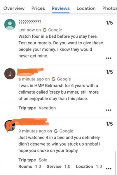This weeks four in a bed