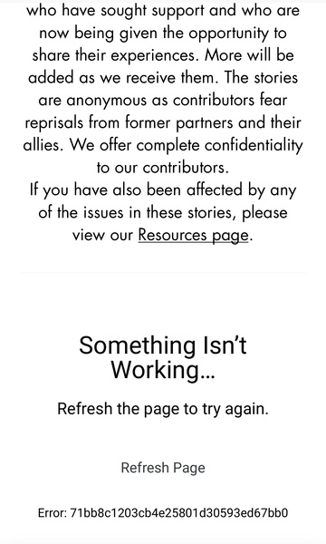 New Transwidows website: Trans Widows Voices