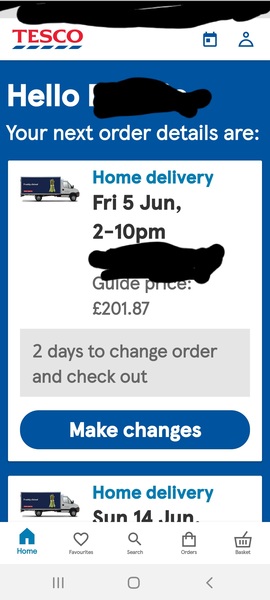 Shit! Is there anything I can do? Screwed up Tesco delivery.