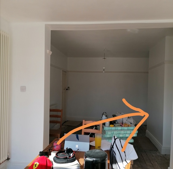 Gas fire removal