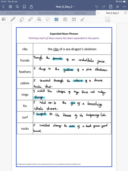 Anyone's child using iPad & Apple Pencil instead of printing work?
