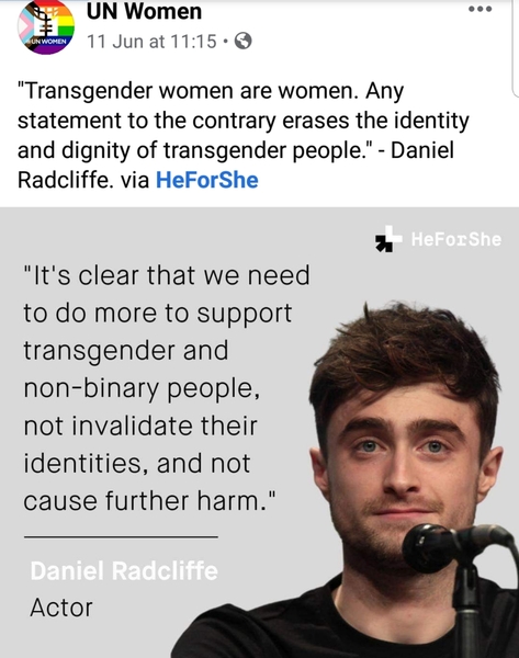 UN Women - people who menstruate