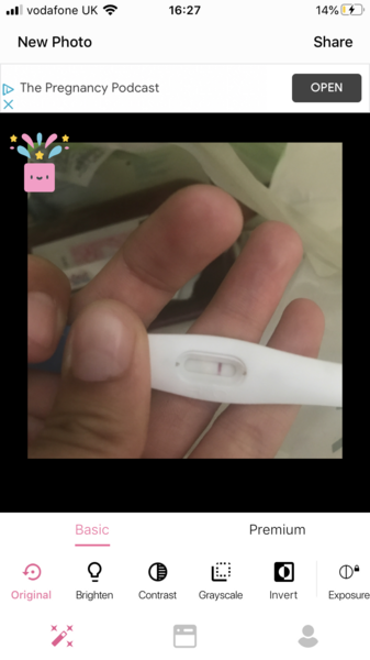 Faint positive IC negative FRER