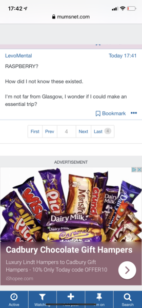 Help me solve the mystery of the fry’s chocolate cream