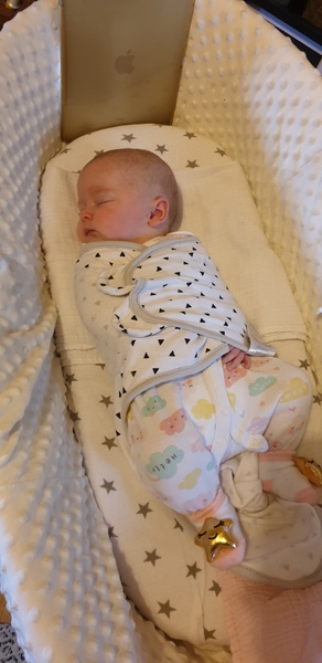 Swaddle sleep options.... Can I just use half the swaddle?
