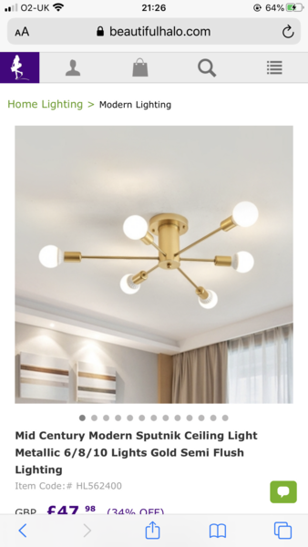 Light fitting to go with grey walls??! Copper?