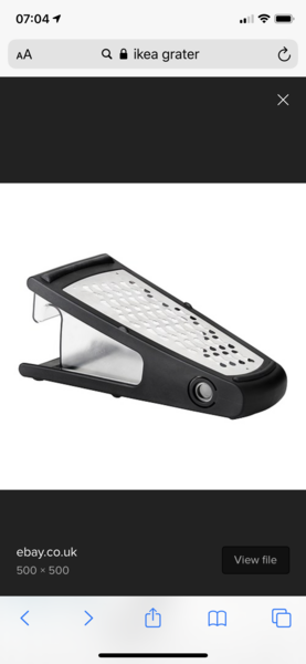 Exciting thread of the day...what cheese grater do you have?