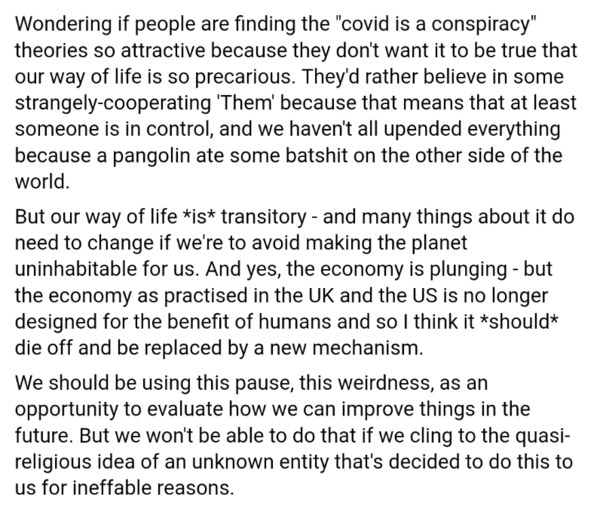 COVID deniers