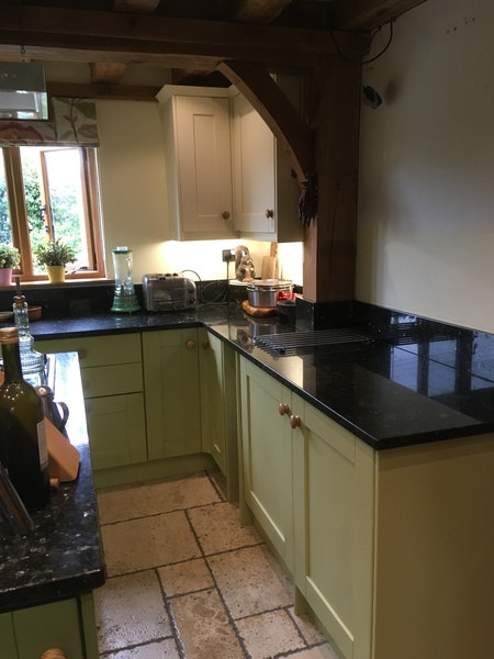 Anyone have sage green kitchen units?