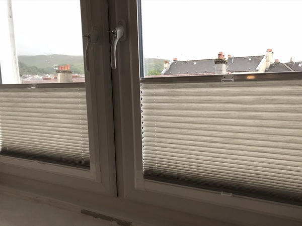 Tilt and turn window dressing