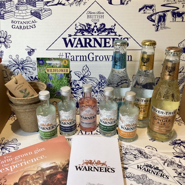 15% off Warner's Gin Virtual Tour Experience