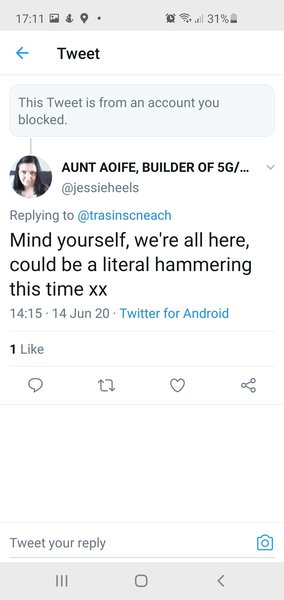 Threats from transactivists in Ireland.