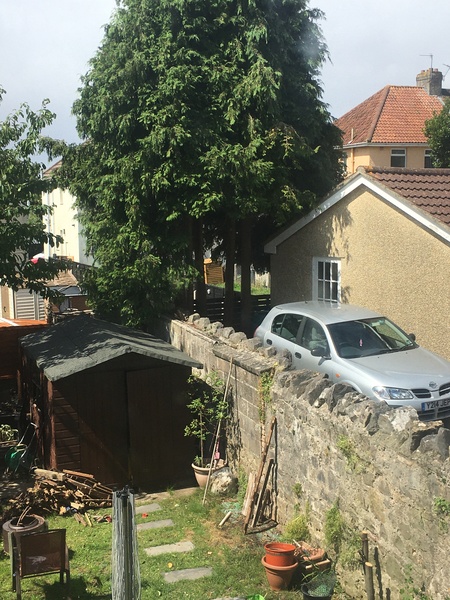 Neighbours leylandii trees damaging our retaining wall.
