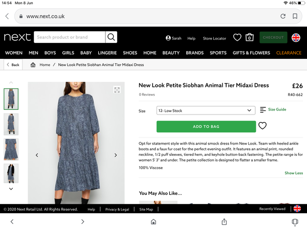 What do you think to this dress?