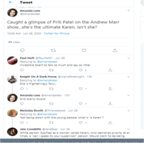 New to Twitter, feel sick RE 'Karen' meme