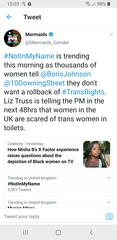 This is what TRA are circulating to act to the gender rights new this week