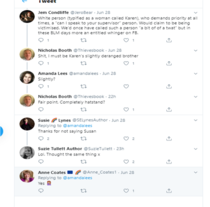 New to Twitter, feel sick RE 'Karen' meme