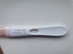 Faint positive but bleeding - advice please