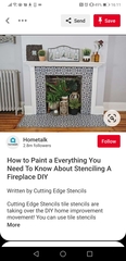 What would you do with this fireplace?
