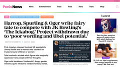 JK Rowling threatening legal action